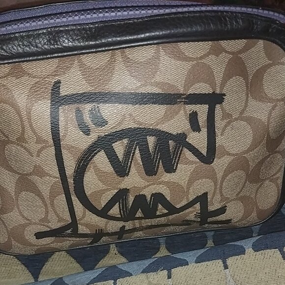Coach Handbags - Coach Monster crossbody bag!! Limited edition!!